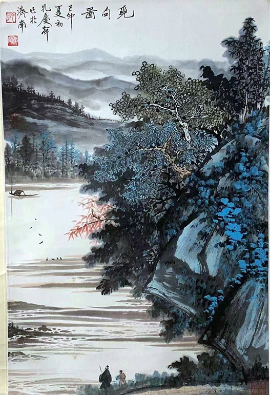 作者：孔庆声&nbsp;山水&nbsp;￥：协商&nbsp;单击鼠标查看大图！