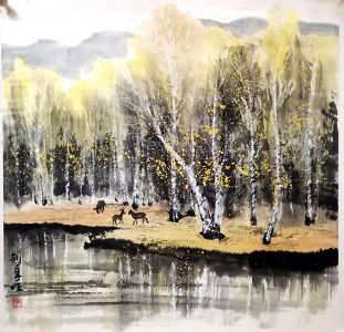 作者：杨列章&nbsp;山水&nbsp;￥：协商&nbsp;单击鼠标查看详细介绍！