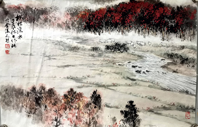 作者：许坚&nbsp;山水 &nbsp;￥：协商&nbsp;单击鼠标查看大图！