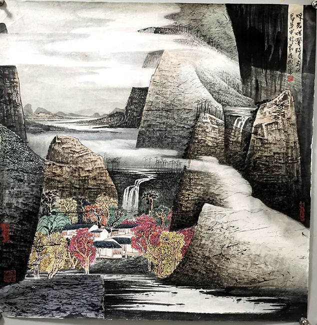 作者：纪小虎&nbsp;山水 &nbsp;￥：协商&nbsp;单击鼠标查看大图！