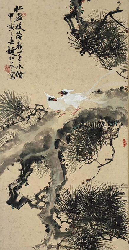 作者：赵松泉&nbsp;花鸟&nbsp;￥：协商&nbsp;单击鼠标查看大图！