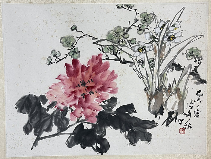 作者：张辛稼&nbsp;花鸟&nbsp;￥：协商&nbsp;单击鼠标查看大图！