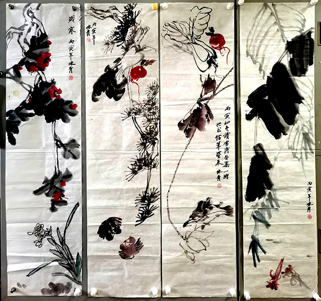 作者：李味青&nbsp;花鸟&nbsp;￥：协商&nbsp;单击鼠标查看大图！