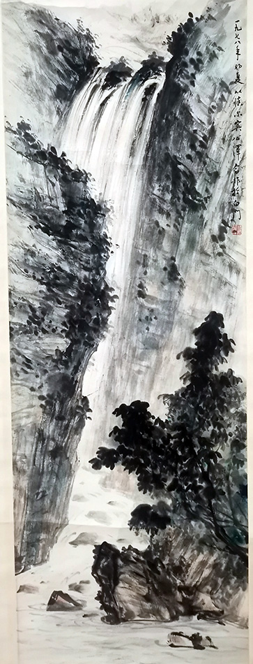 作者：许公泽&nbsp;山水&nbsp;￥：协商&nbsp;单击鼠标查看大图！