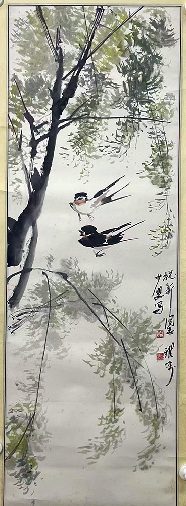 作者：韩少婴&nbsp;花鸟&nbsp;￥：协商&nbsp;单击鼠标查看大图！