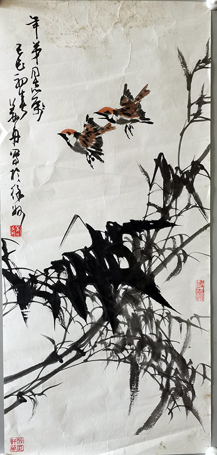 作者：姜舟&nbsp;花鸟&nbsp;￥：协商&nbsp;单击鼠标查看大图！