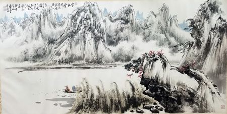 作者：萧平&nbsp;山水 &nbsp;￥：协商&nbsp;单击鼠标查看详细介绍！