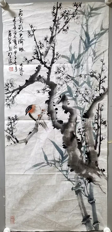 作者：詹仁左&nbsp;花鸟&nbsp;￥：协商&nbsp;单击鼠标查看大图！