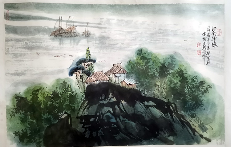 作者：朱葵&nbsp;山水  &nbsp;￥：协商&nbsp;单击鼠标查看大图！