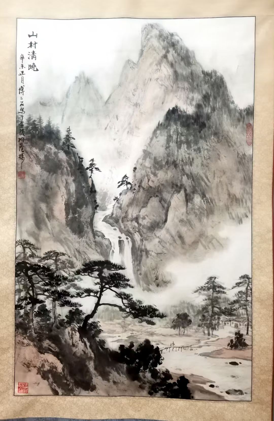 作者：傅二石&nbsp;山水 &nbsp;￥：协商&nbsp;单击鼠标查看大图！