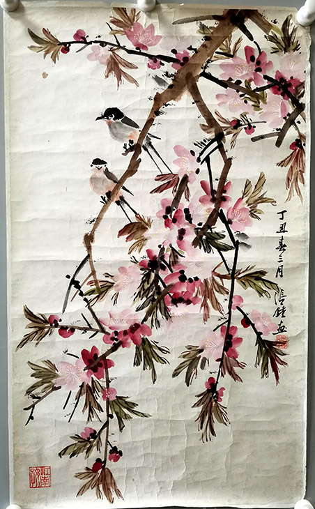 作者：张鐘&nbsp;花鸟&nbsp;￥：协商&nbsp;单击鼠标查看大图！