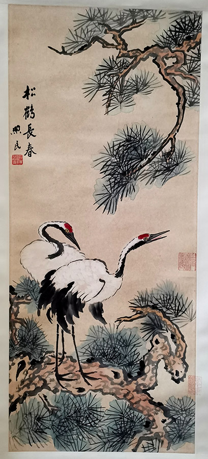 作者：洪煦民&nbsp;花鸟&nbsp;￥：协商&nbsp;单击鼠标查看大图！