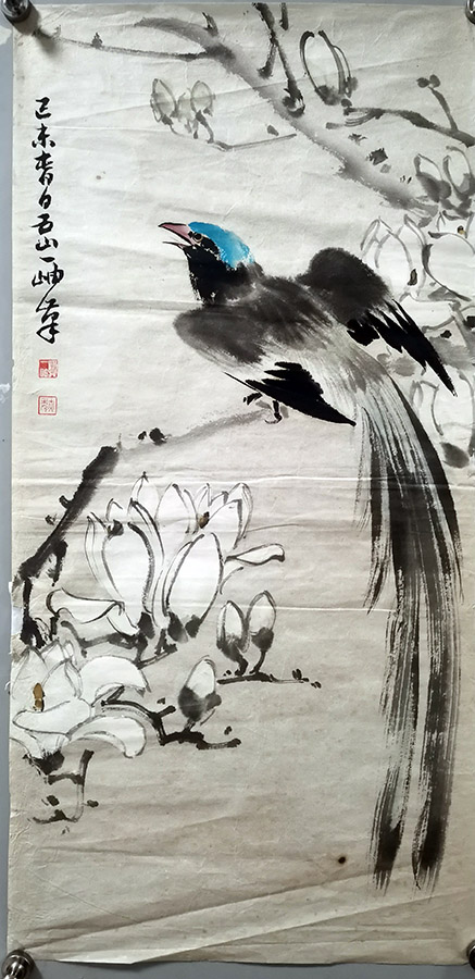 作者：施一岫&nbsp;花鸟&nbsp;￥：协商&nbsp;单击鼠标查看大图！