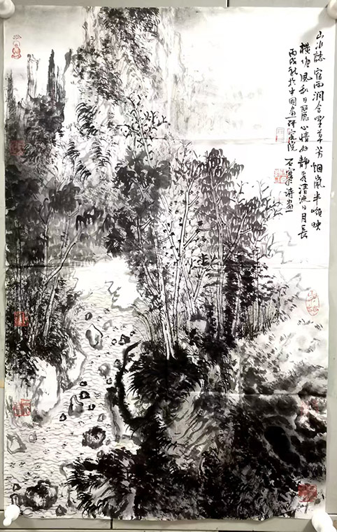 作者：石寒&nbsp;山水&nbsp;￥：协商&nbsp;单击鼠标查看大图！