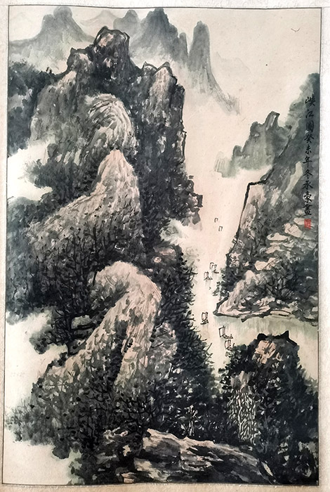 作者：翁承豪&nbsp;山水&nbsp;￥：协商&nbsp;单击鼠标查看大图！