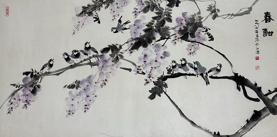 作者：张正吟&nbsp;花鸟&nbsp;￥：协商&nbsp;单击鼠标查看大图！