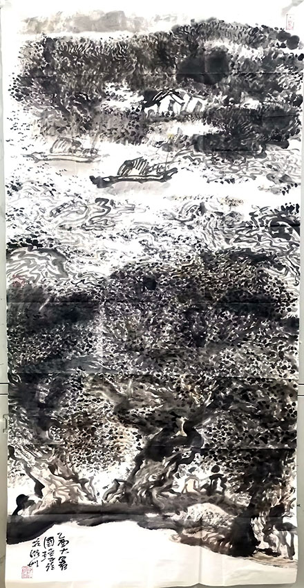 作者：罗国玮&nbsp;山水 &nbsp;￥：协商&nbsp;单击鼠标查看大图！