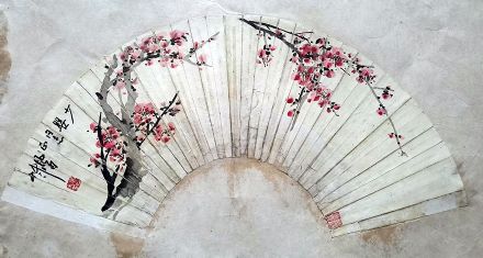 作者：蒋风白&nbsp;花鸟扇面&nbsp;￥：协商&nbsp;单击鼠标查看详细介绍！