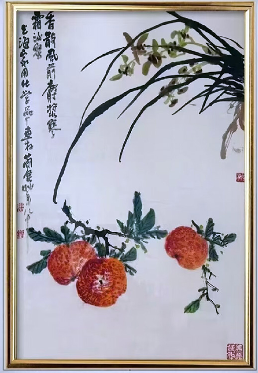 作者：曹简楼&nbsp;花鸟&nbsp;￥：协商&nbsp;单击鼠标查看大图！