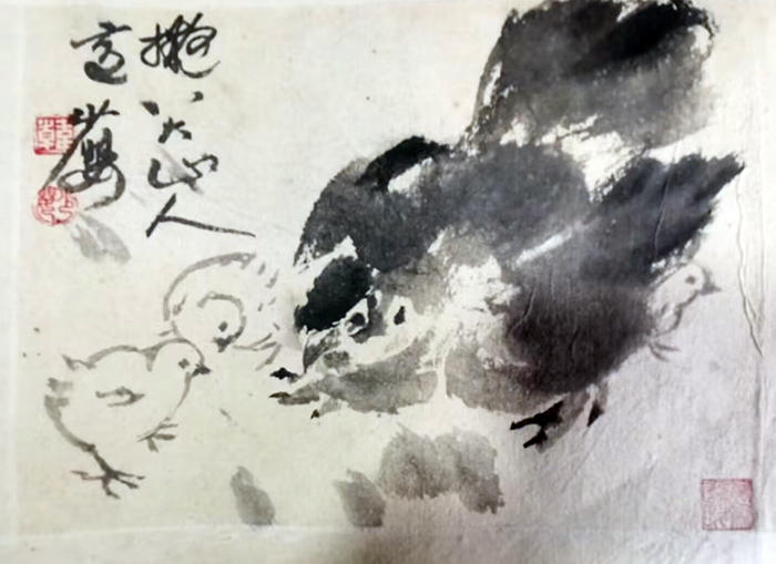 作者：韩少婴&nbsp;花鸟&nbsp;￥：协商&nbsp;单击鼠标查看大图！