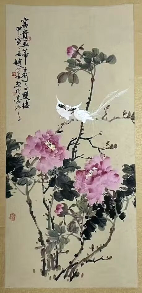 作者：赵松泉&nbsp;花鸟&nbsp;￥：协商&nbsp;单击鼠标查看大图！