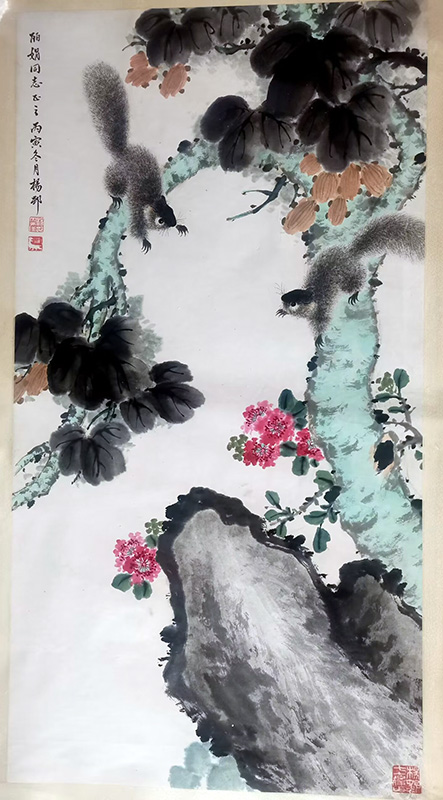 作者：杨邨&nbsp;花鸟&nbsp;￥：协商&nbsp;单击鼠标查看大图！