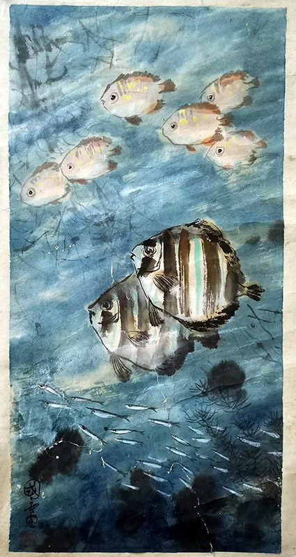 作者：吴国亭&nbsp;花鸟&nbsp;￥：协商&nbsp;单击鼠标查看大图！