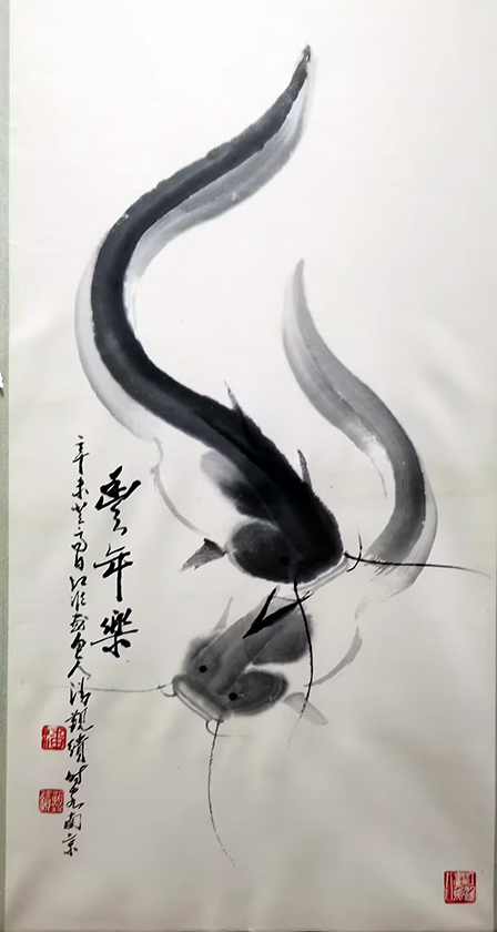 作者：潘觐缋&nbsp;花鸟&nbsp;￥：协商&nbsp;单击鼠标查看大图！