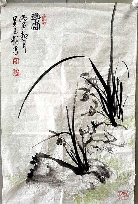 作者：吴玉梅&nbsp;花鸟&nbsp;￥：协商&nbsp;单击鼠标查看大图！