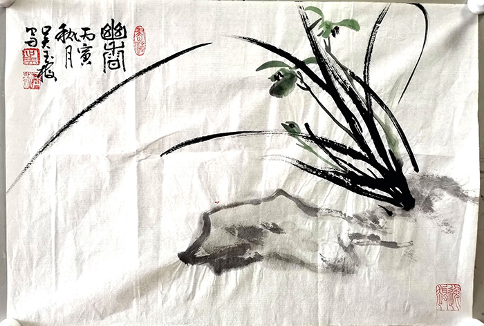 作者：吴玉梅&nbsp;兰&nbsp;￥：协商&nbsp;单击鼠标查看大图！