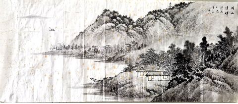 作者：顾荣元&nbsp;山水&nbsp;￥：协商&nbsp;单击鼠标查看详细介绍！