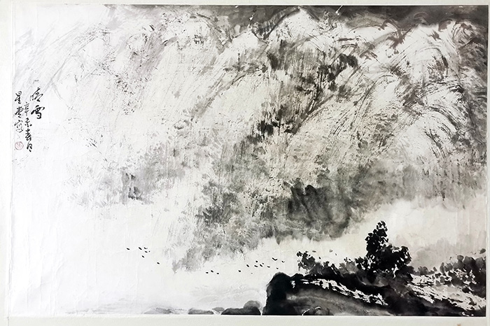 作者：卢星堂&nbsp;晴雪图&nbsp;￥：协商&nbsp;单击鼠标查看大图！