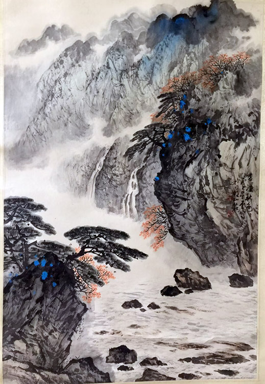 作者：卢星堂&nbsp;山水&nbsp;￥：协商&nbsp;单击鼠标查看大图！