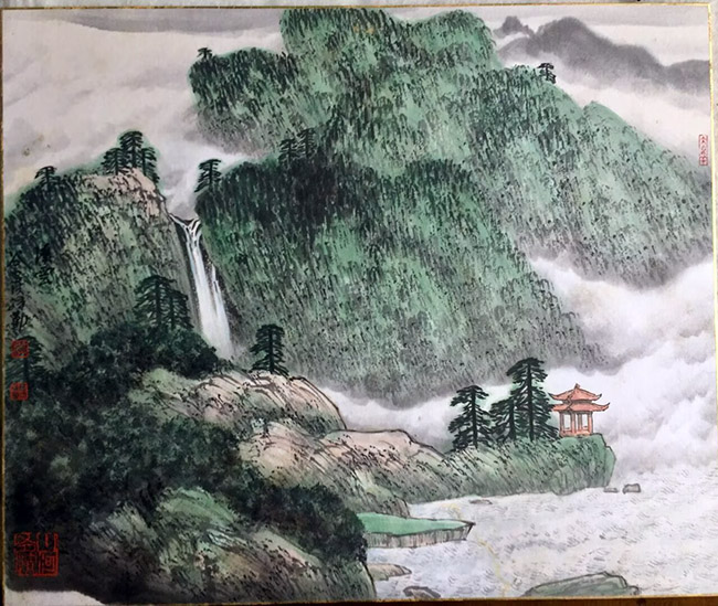 作者：洪维勤&nbsp;山水&nbsp;￥：协商&nbsp;单击鼠标查看大图！