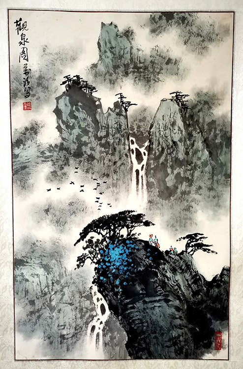 作者：魏万清&nbsp;山水&nbsp;￥：协商&nbsp;单击鼠标查看大图！