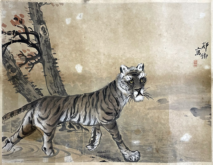 作者：胡郯卿 &nbsp;花鸟&nbsp;￥：协商&nbsp;单击鼠标查看大图！