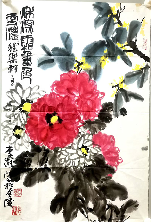 作者：李罗&nbsp;花鸟&nbsp;￥：协商&nbsp;单击鼠标查看大图！