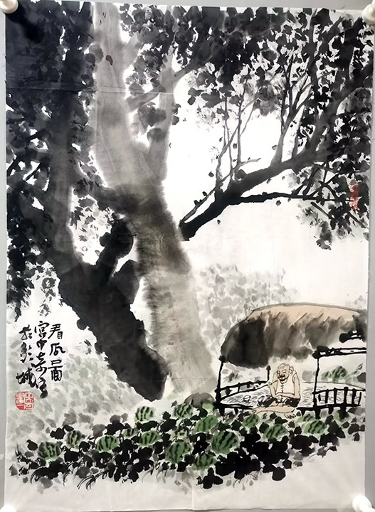 作者：宫中奇&nbsp;山水&nbsp;￥：协商&nbsp;单击鼠标查看大图！