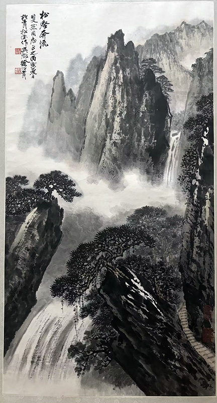 作者：徐绍靑&nbsp;山水&nbsp;￥：协商&nbsp;单击鼠标查看大图！