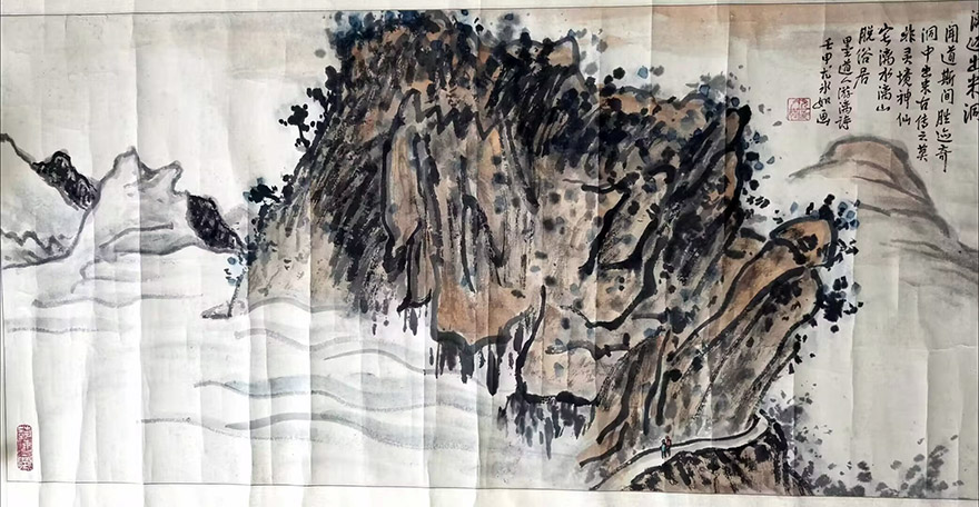 作者：尤冰如&nbsp;山水 &nbsp;￥：协商&nbsp;单击鼠标查看大图！