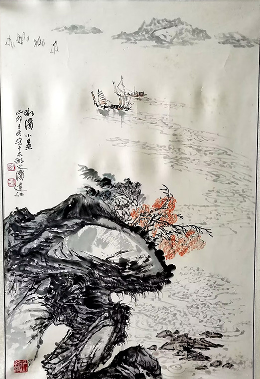 作者：刘达江&nbsp;山水&nbsp;￥：协商&nbsp;单击鼠标查看大图！