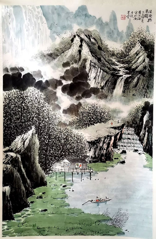 作者：黄廷海&nbsp;山水 &nbsp;￥：协商&nbsp;单击鼠标查看大图！