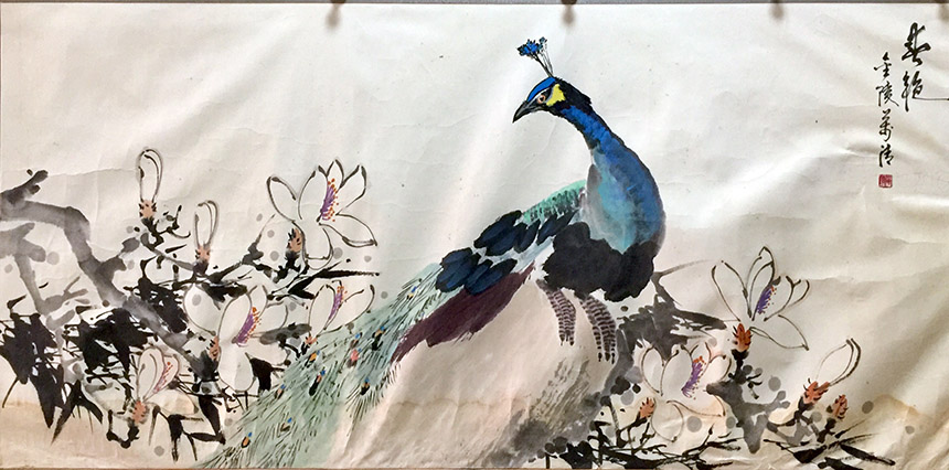 作者：魏万清&nbsp;花鸟&nbsp;￥：协商&nbsp;单击鼠标查看大图！