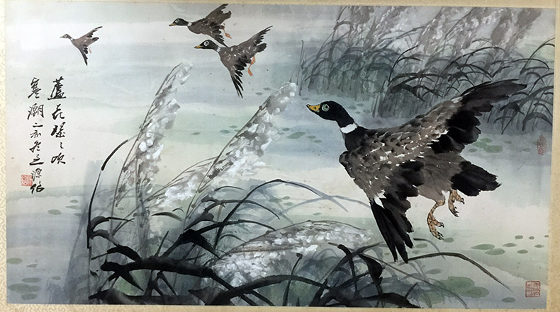 作者：徐源绍&nbsp;花鸟&nbsp;￥：协商&nbsp;单击鼠标查看大图！