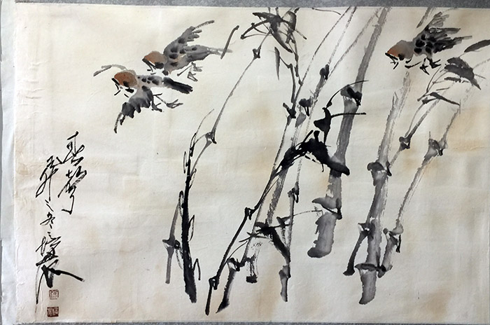 作者：徐培晨&nbsp;花鸟&nbsp;￥：协商&nbsp;单击鼠标查看大图！