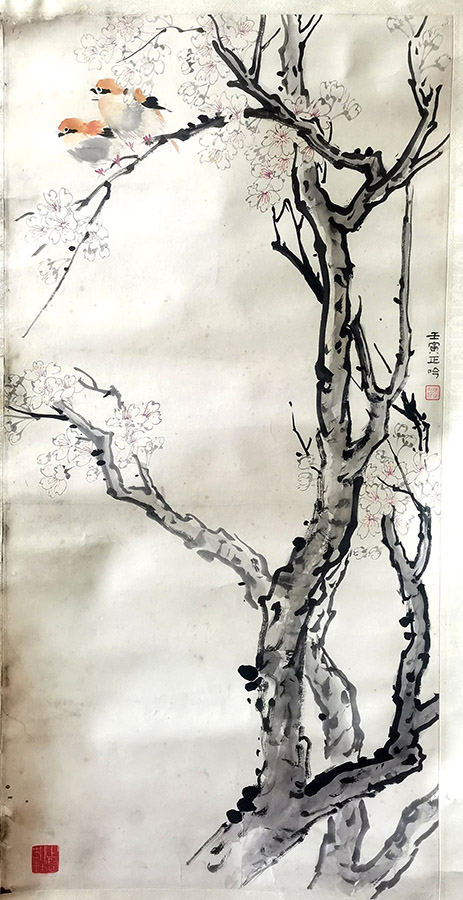 作者：张正吟&nbsp;花鸟&nbsp;￥：协商&nbsp;单击鼠标查看大图！