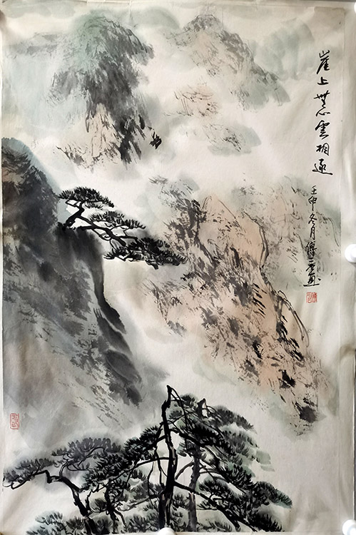 作者：傅二石&nbsp;山水  &nbsp;￥：协商&nbsp;单击鼠标查看大图！