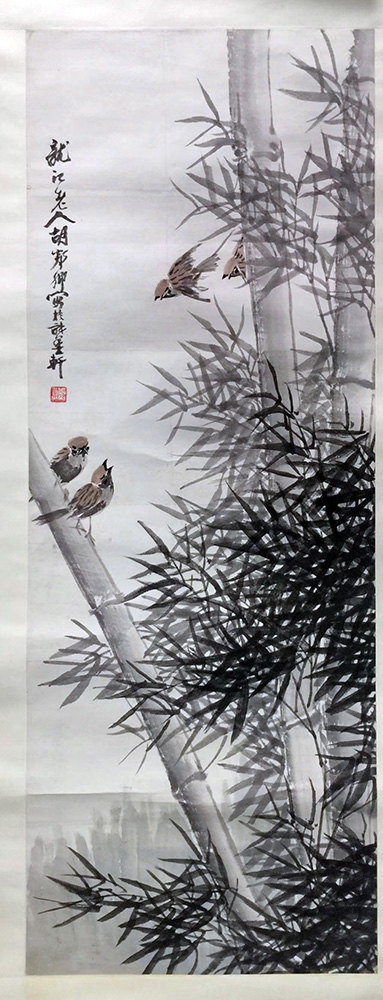 作者：胡郯卿 &nbsp;花鸟&nbsp;￥：协商&nbsp;单击鼠标查看大图！