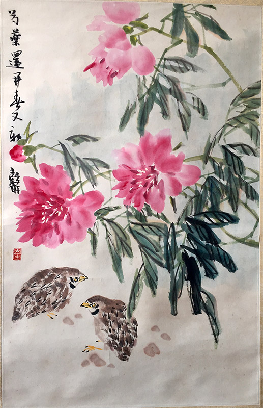 作者：张继馨&nbsp;花鸟&nbsp;￥：协商&nbsp;单击鼠标查看大图！