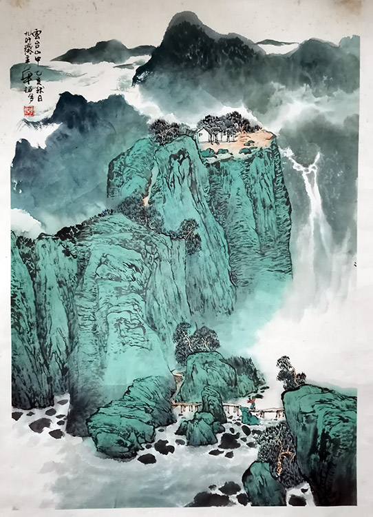 作者：华拓&nbsp;山水 &nbsp;￥：协商&nbsp;单击鼠标查看大图！